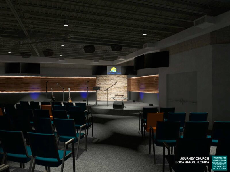 Journey Church Interior Remodel, Boca Raton